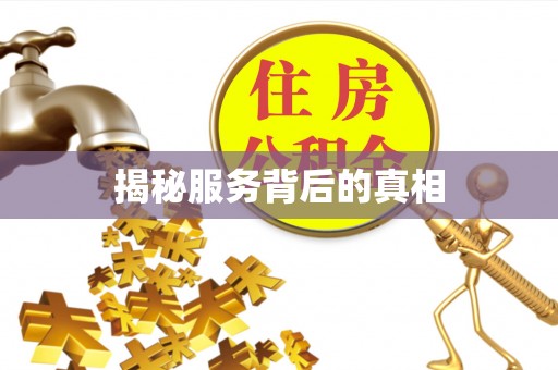 平南揭秘服务背后的真相