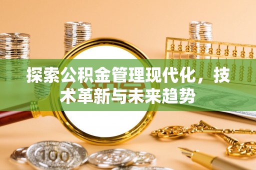 平南探索公积金管理现代化，技术革新与未来趋势