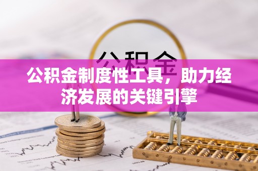 平南公积金制度性工具，助力经济发展的关键引擎