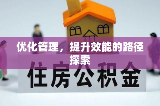 平南优化管理，提升效能的路径探索