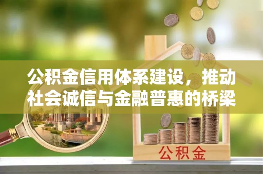 平南公积金信用体系建设，推动社会诚信与金融普惠的桥梁