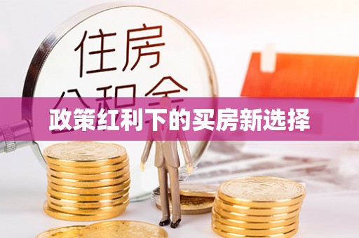平南政策红利下的买房新选择