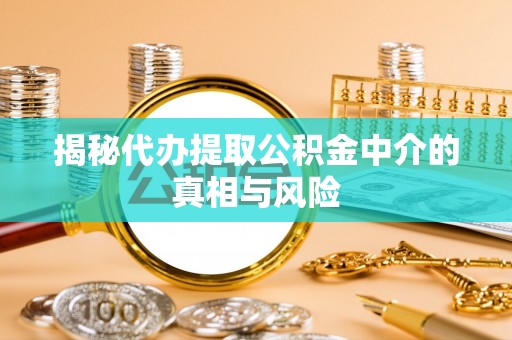 平南揭秘代办提取公积金中介的真相与风险
