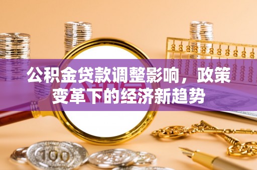平南公积金贷款调整影响，政策变革下的经济新趋势