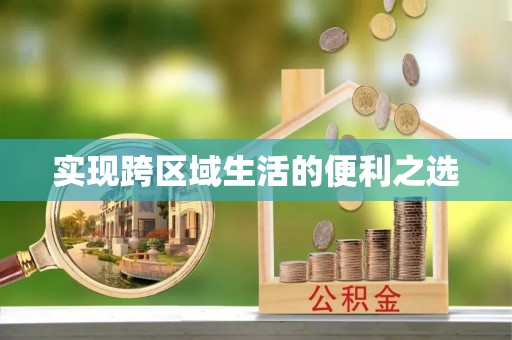 平南实现跨区域生活的便利之选