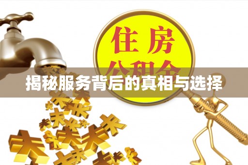 平南揭秘服务背后的真相与选择
